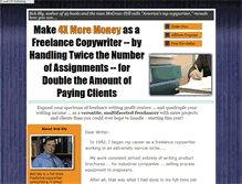 Tablet Screenshot of multifacetedfreelancer.com